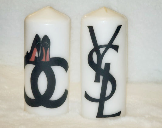 Large Candle Set (Two candle)